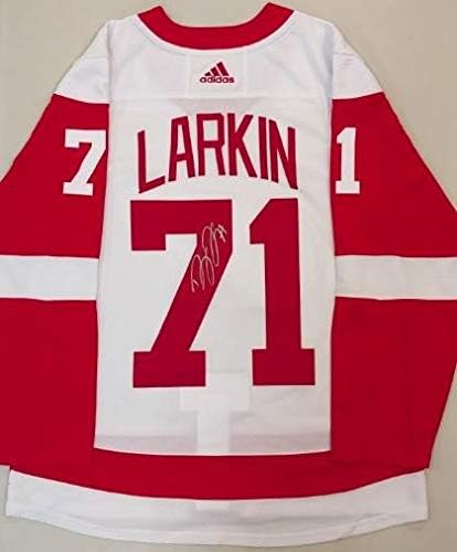 Dylan Larkin Autografirani Adidas Detroit Red Wings Jersey - Autografirani NHL dresovi