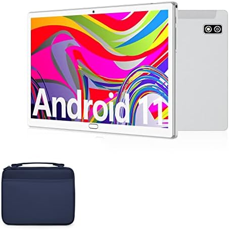 Kućište kutije kompatibilno s Tooton Android 11 Tablet TT -10 - Tvrda krakala, vitka messenger vrećica s messenger torbom bočni džepovi