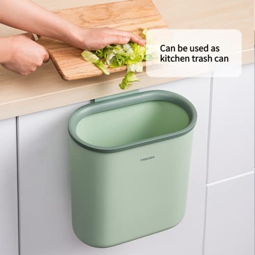 Lzymlg viseća kanta za smeće, 3,5 l, kante za smeće za ormar za kuhinjsku kantu za ormariće, kuhinjski ladica automobila, otpad s gornjim