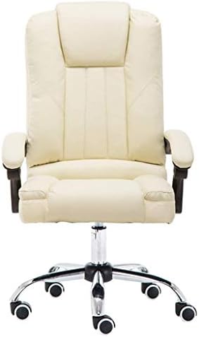 Udobna okretna stolica za kožu, visoka radna stolica za podešavanje visine za sastanke za sastanke Studio Company Recepcija Office