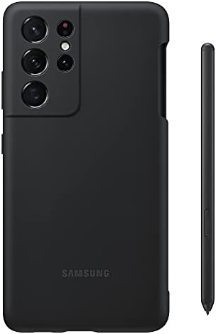 Samsung Galaxy S21 ultra 5g silikonski poklopac sa s olovkom crnom