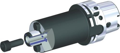 Widia HSK40ASM2C16050MHSK40A Vlasnik alata za sjeckanje, adapter za mlinove školjke s rashladnom tekućinom, promjer pilota od 16 mm,