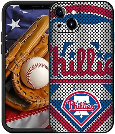 za navijače za bejzbol navijača Dodger kompatibilan s iPhone 14 Plus, Slim Fit zaštitne zaštitne kućište za leđa za 14 plus 6,7 in