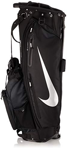 Nike Air Sport Golf Bag Black | Srebro