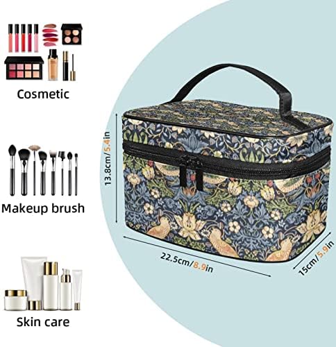 Torba za šminku za putnicu, kozmetička torba make up predmet organizatora, za žensku torbicu za toaletne potrepštine četke, cvijet