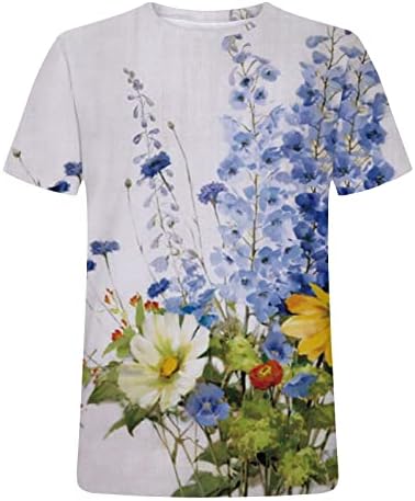 Dnevni boravak majice za ženske ljetne jesenske kratke rukave leptir leptira grafičke bluze majice dame 2023 la