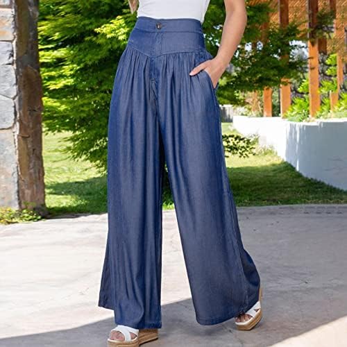 Cokuera ženske teretne hlače casual solidne boje ulice hip hop jogging hlače s džepovima vrećama s vrećama s širokim nogama hlače