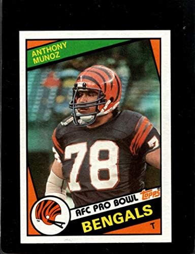1984. Topps 45 Anthony Munoz Bengals NFL Football Card NM-MT