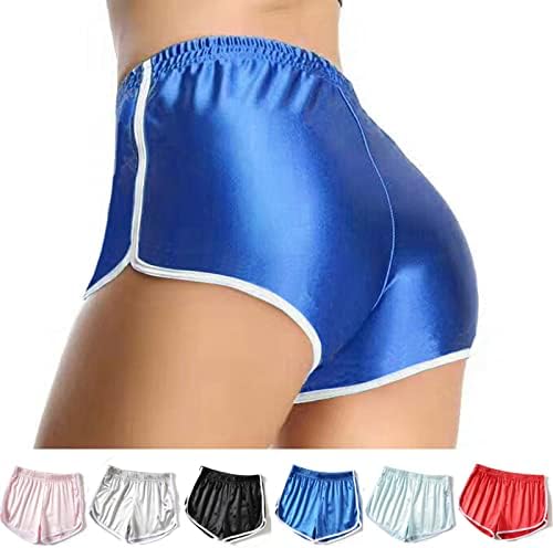 Firero ljetne kratke hlače za žene 2023., ženske seksi hlače solidne boje ležerna labava elastična struka za crtanje plaže vruće hlače