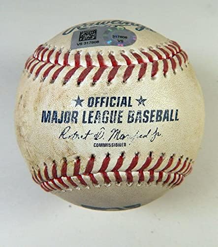 2021 Washington Nationals Colorado Rockies Game koristio bejzbol Mason Thompson 70 - Igra korištena bejzbols
