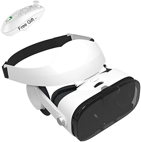 3D VR slušalice naočale za virtualnu stvarnost s HIFi slušalicama za iPhone 13 12 11 Pro XS MAX XR X SE 8 7 6S+, Samsung Galaxy Note