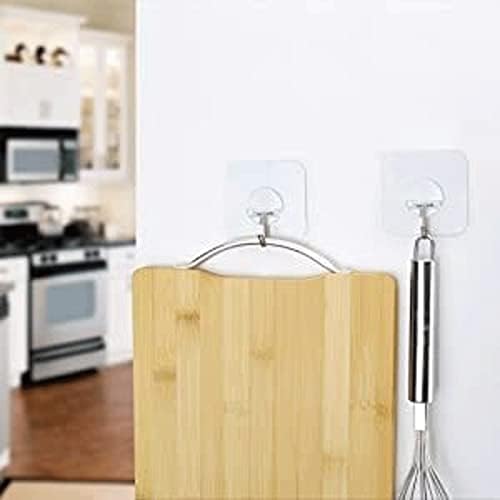 Zukeegg kuke za viseće teške ležerske zidne nosača zakretna kuka za ogrebotine za viseću kuhinju u kupaonici.