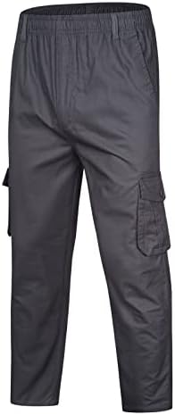 Teretne hlače za muškarce opuštene vreće s vrećama labave teretne hlače hip hop ulična odjeća široke noge jogger hlače