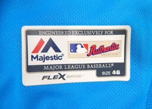 Miami Marlins Ryan McKay 6 Igra je izdana Blue Jersey 46 DP22199 - Igra korištena MLB dresova