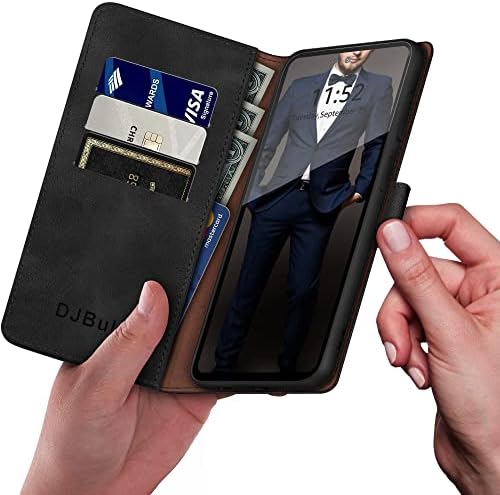 DJBull Torbica-novčanik Samsung Galaxy S21 FE s 【RFID-blokiranjem】 Nositelj kreditne kartice, torbica za telefon od umjetne kože, šok-dokaz