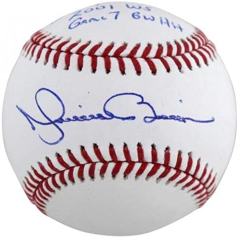 Mariano Rivera i Luis Gonzalez Oprosti Mo. Potpisani OML bejzbol Bas & JSA - Autografirani bejzbols