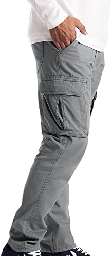 Muške zimske hlače modno ležerno povremene boje elastični džep kombinezoni hlače chinos redovito fit
