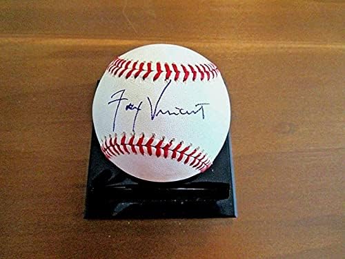 FAY VINCENT 8. povjerenik za bejzbol MLB potpisao auto vintage oal bejzbol JSA - Autografirani bejzbol