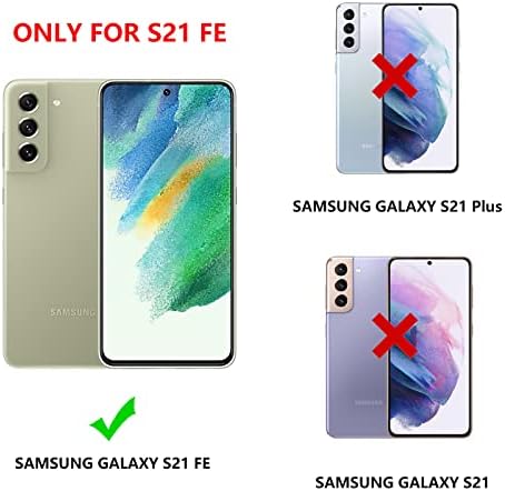 Raleavo za Samsung Galaxy S21 Fe 5G slučaj luksuzni poklopac kućišta za oblaganje, slatka futrola za ljubavnu telefon, tanki mekani