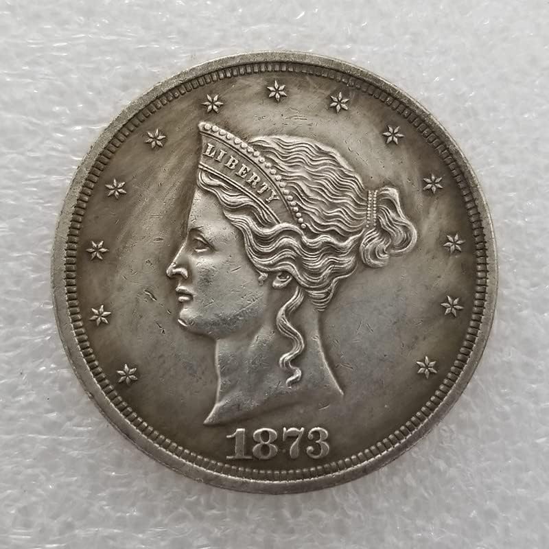 Antikni zanati American 1873 PEALLA COROLLA TRGOVINSKI Uzorak Replika Komemorativni novčić