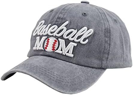 Manmesh Hatt ogorčen bejzbol mama mama tata šešir za žene, podesiva oprana vezena bejzbol kapu za mamu