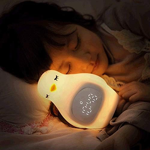 Noćna svjetla za dječju sobu: pokloni za djevojčice, silikonsko dječje noćno svjetlo sa slatkim životinjama sa senzorom na dodir-prijenosne