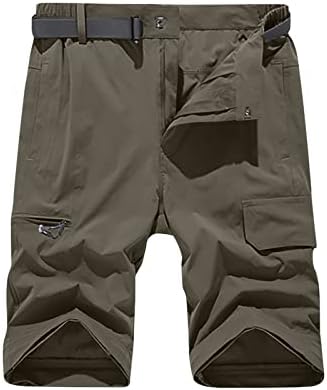 Muške kabrioletske planinarske hlače Lagane zatvarače s prozračnim teretnim hlačama ležerne hlače za vanjsko, ribolov, safari