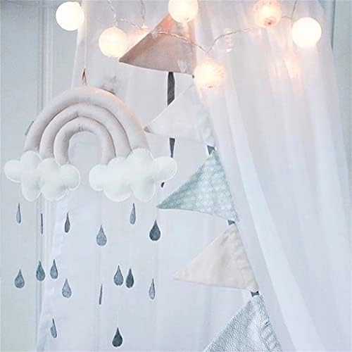 Dloett dječja soba pribor duga kiša kiša ukras za dječje sobe zid viseći dječji šator ukras