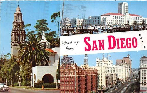 San Diego, kalifornijska razglednica