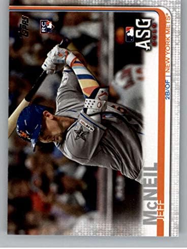 2019. Topps UPDATE US261 Jeff McNeil New York Mets RC Rookie Službena trgovačka karta za bejzbol