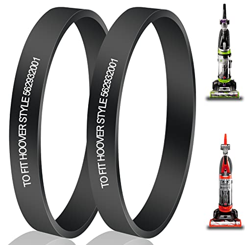 Vacuum Belts Replacement for Hoover 562932001 Vacuum Belt, Vacuum Cleaner Belts 562932001/38528-033/38528-058/AH20080, fits Model: