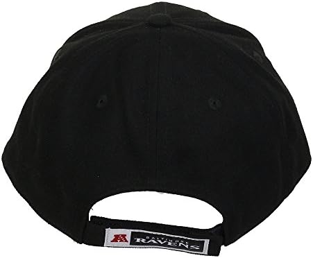Muška crna bejzbolska kapa s logotipom Podesivi šešir od 9 inča