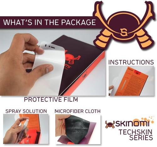 Skinomi TechSkin Carbon Fiber Cull Body Koža za Pandigital supernovu s prozirnim filmskim ekranom protiv opruga