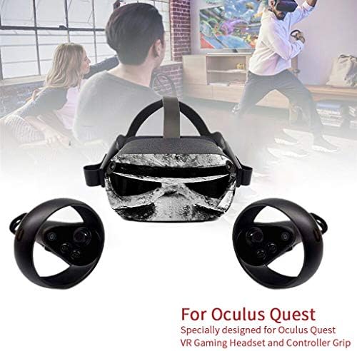 Naljepnice kože uklonjive se lako nanesite zaštitne naljepnice za VR slušalice za Oculus-Quest, Multicolor