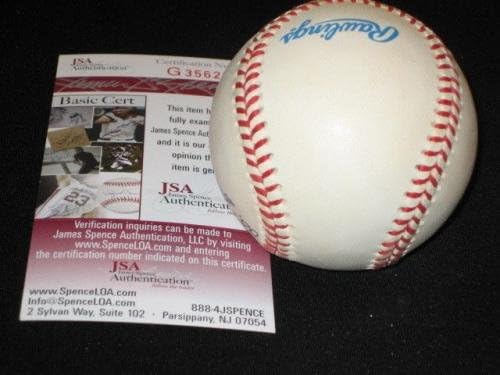 George Gill Browns potpisao je Autografirani autentični Rawlings oal bejzbol JSA - Autografirani bejzbols