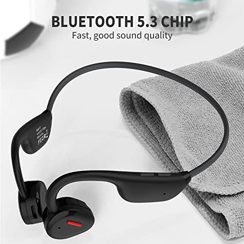Jezero šator Bluetooth Sportske slušalice s otvorenim ušima, provodljivost zraka, glazbeni poziv na telefon za trčanje u planinarenju