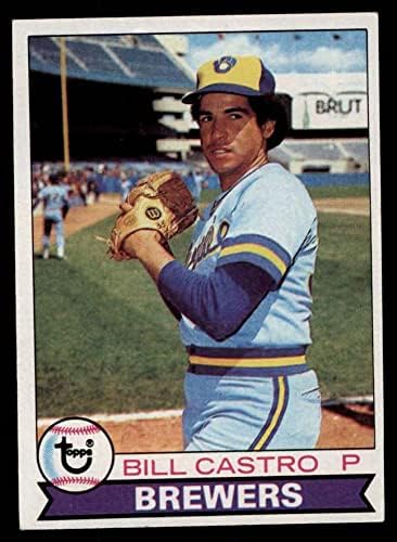 1979 Topps 133 Bill Castro Milwaukee Brewers VG/EX Brewers