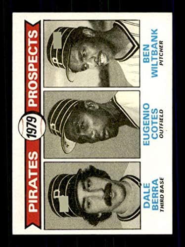 1979 Topps 723 Dale Berra/Eugenio Cotes/Ben Wiltbank Pirates Prospects Ex ++ Izvrsno ++ RC Pittsburgh Pirates Baseball