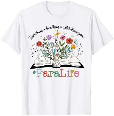 Para-life paraprofesionalni učitelj cvijeća vraća se u školsku majicu