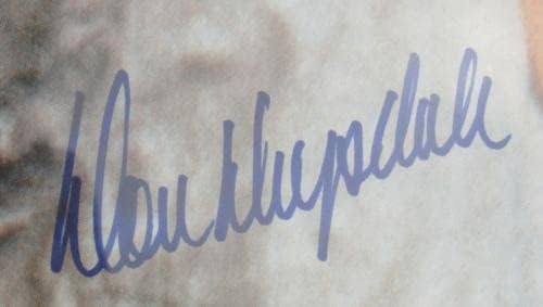 Don Drysdale potpisao autografski plakat JSA AI29379 - Autografirane MLB fotografije