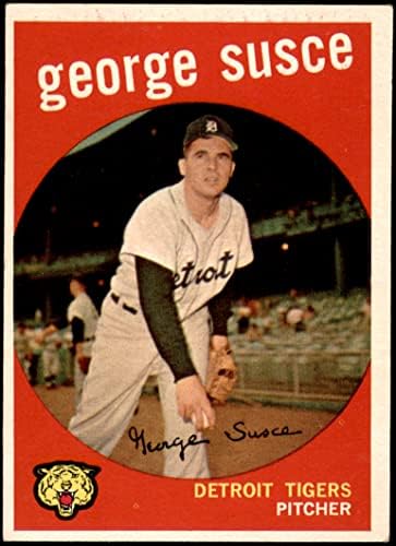 1959. Topps 511 George Susce Detroit Tigers Ex/MT Tigers