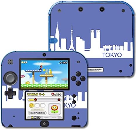MogrySkins koža kompatibilna s Nintendo 2DS - Tokio | Zaštitni, izdržljivi i jedinstveni poklopac omota vinilne naljepnice | Jednostavan