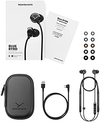 Beyerdynamic Blue Byrd Bluetooth 5.2 Slušalice s ušima s trakom za vrat, mikrofon, trajanje baterije od 14 sati, IPX4, personalizacija