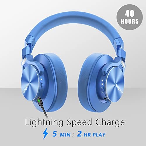 SRHYTHM NC75 Pro slušalice za uklanjanje buke Bluetooth v5.0 bežično 40 -godišnju 40 -godišnju vrijeme za igranje u ušima s udobnom