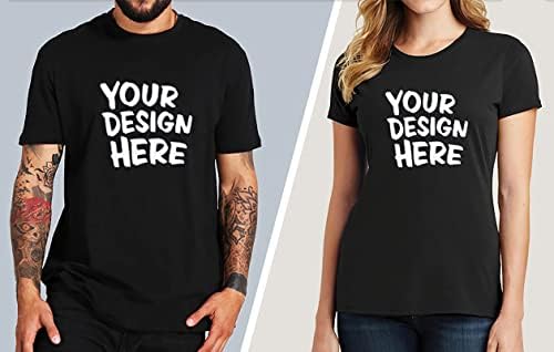 Prilagođena majica za muškarce Žene Dizajnirajte vlastiti prednji leđa Personalizirane majice