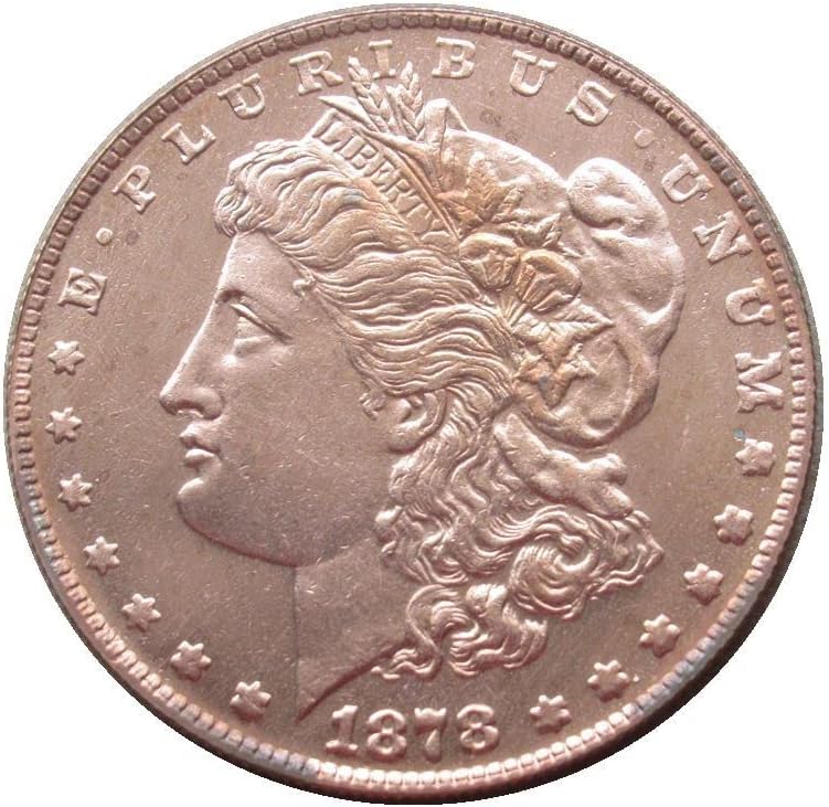 Srebrni dolar američki morgan dvostrani novčić bakar Strani kopija kovanica