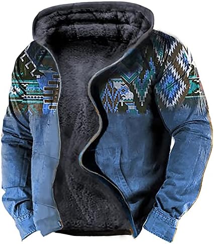 ADSSDQ muška jakna, slatka pulover muškarci s dugim rukavima Prevelika jakna s kapuljačom fit debeli udobnost Zip5