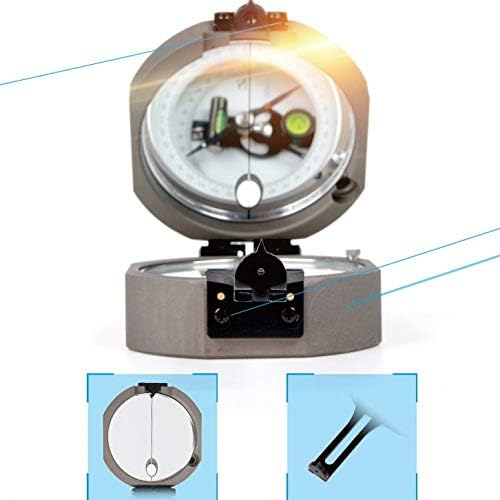 LMMDDP prijenosna sklopiva objektiva kompas višenamjenski kompas kompasa Nadzorna ploča montaža vanjskih alata