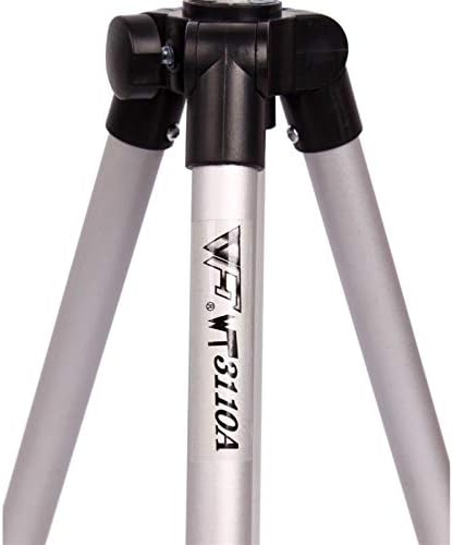 WT3110A Profesionalni fleksibilni aluminijski tronožac Fotografije Station, noge noge, crno