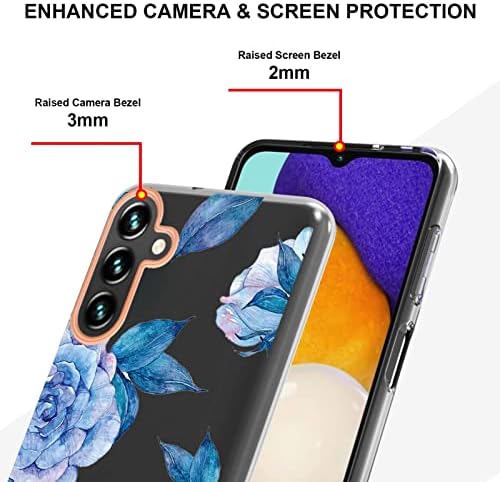 Torbica Dinglijia za Samsung A13 5G, tanak dizajn, poboljšana zaštita kamere i zaslona, lijepa torbica za djevojčice-цветочниц i žena